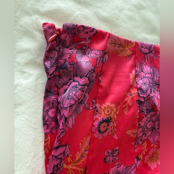 Free People Pink and Purple Mini Skirt - Picture 8 of 9